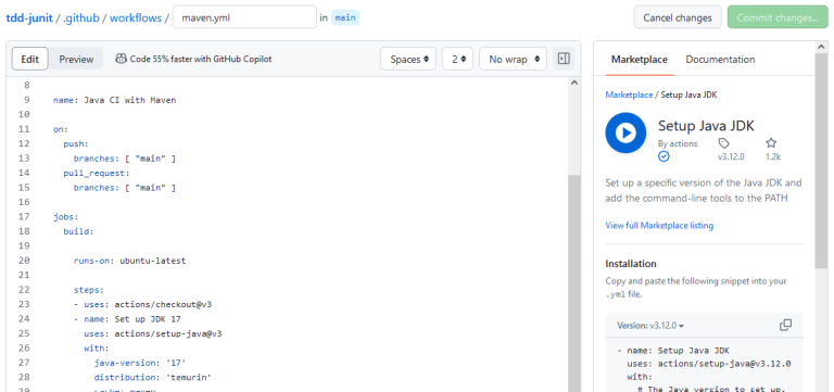 GitHub Actions Java with Maven Example – Code Samples