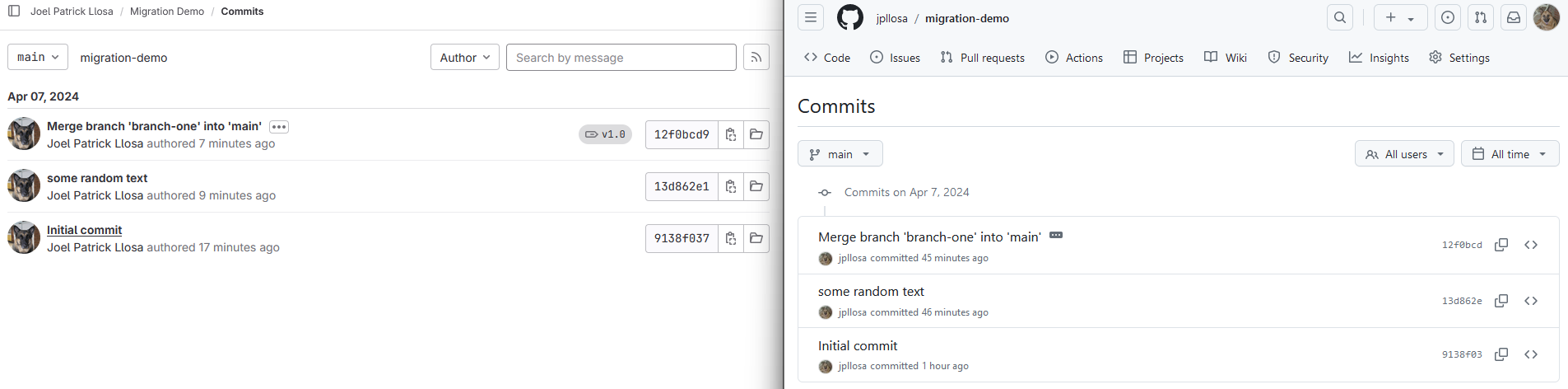 GitLab to GitHub Migration Example – Code Samples