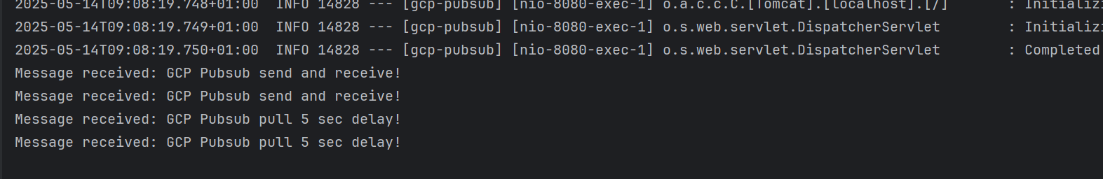 GCP PubSub Receive Example – Code Samples