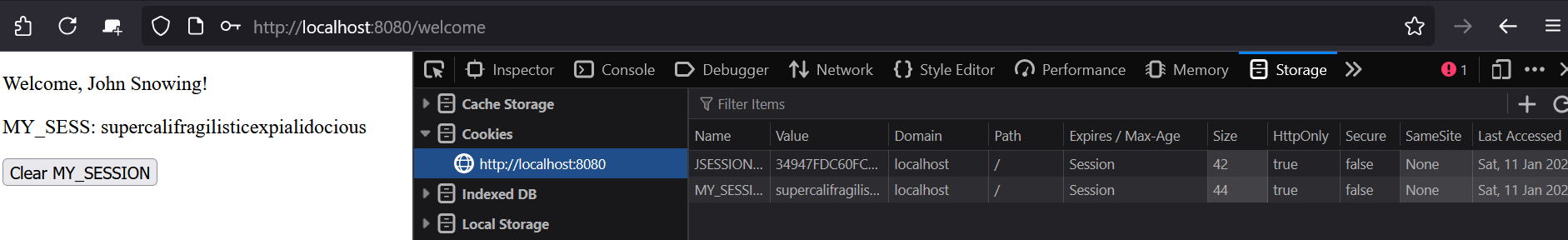 Spring Boot HttpOnly Cookie Example – Code Samples