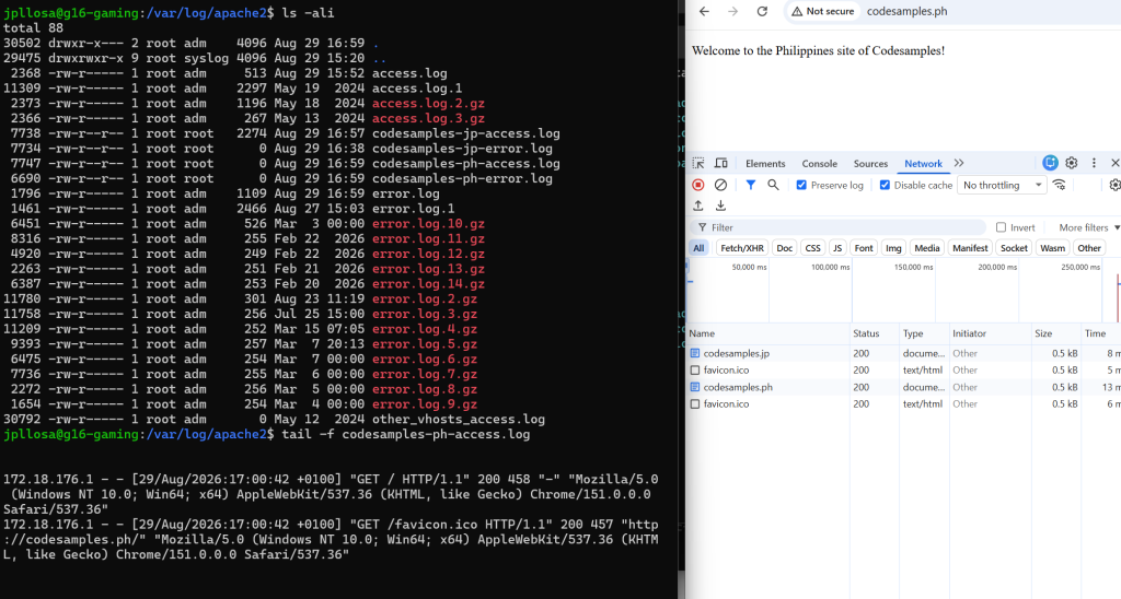 Apache Virtual Host Example Two